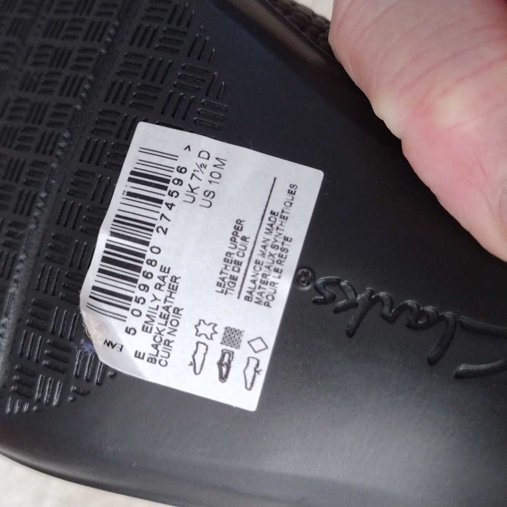 Clarks Black Heels for Women - Picture 9 of 13